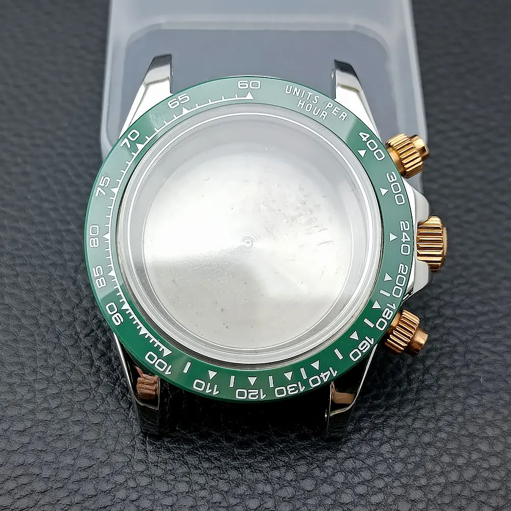 Elegant 39.3mm Silvery/Gold Men's Watch with Steel Case and 20mm Strap Box