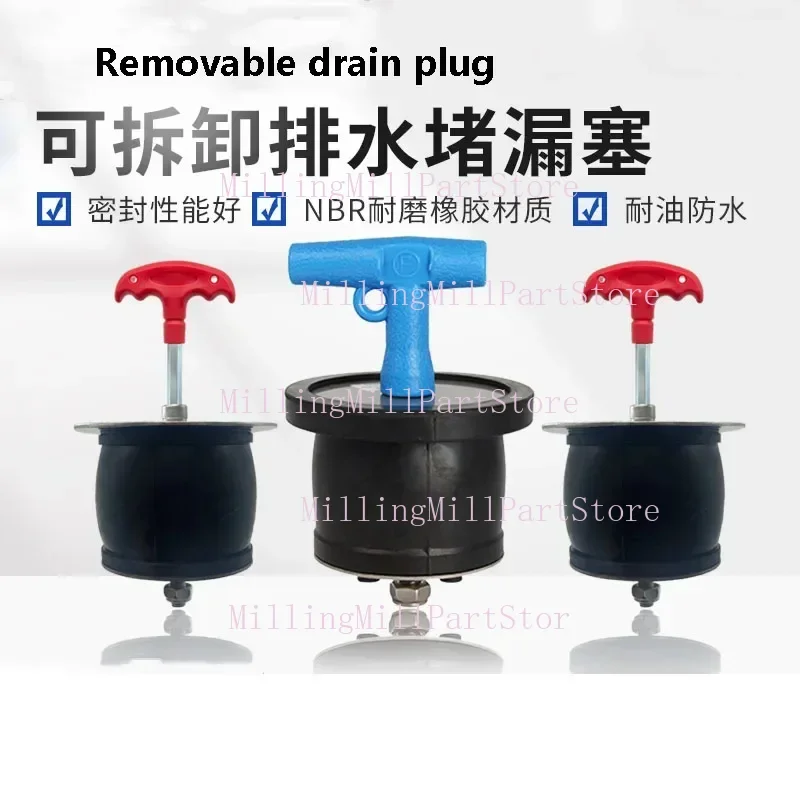 Leak Test of Pressure Tube With Rubber Expansion Plug of Automobile Radiator Squeeze Leak Detection Tool Repair Cooler