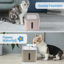 

2.5L Automatic Dog Feeder Weave Pattern Pet Water Fountain For Dogs 3 Styles Water Flows Bowls For Cats Dog Accessories