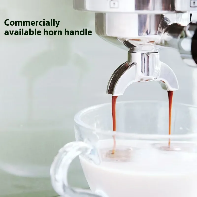 Baicui PE3690 Retro Italian Espresso Machine, Small, Fully Semi Automatic, 15bar Steam Milk Brewing Machine for Home Use