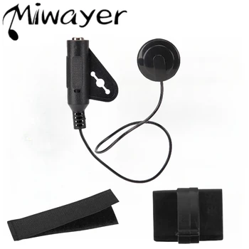 Miwayer Microfono a contatto Pickup piezoelettrico Chitarra acustica Microfono Pickup Violoncello Banjo Ukulele Mandolino Violino Accessori per chitarra