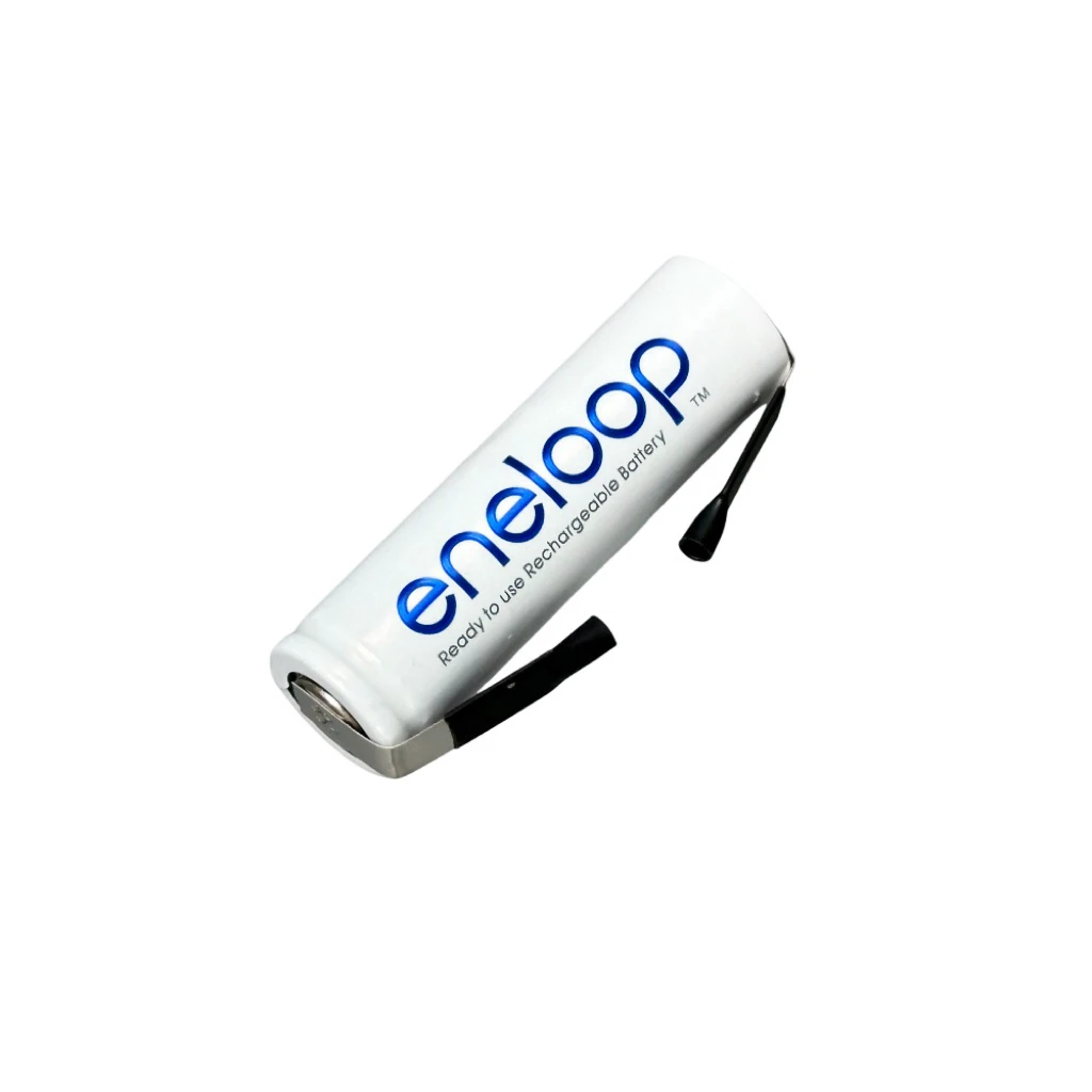 Panasonic AA 1.2V 1900mAh nickel hydrogen battery with welding pins suitable for DIY electric shaver toothbrush toys rechargeable battery
