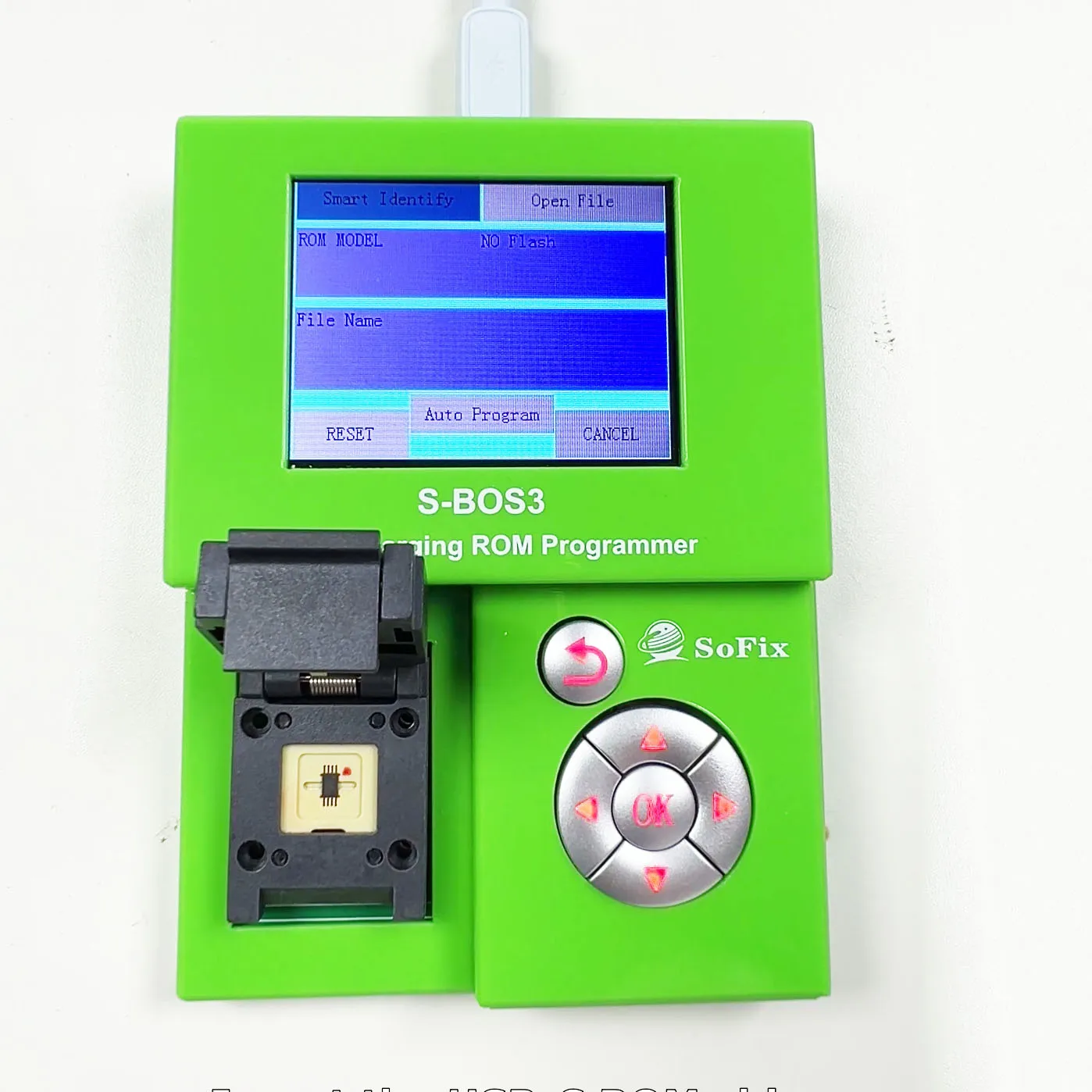 소픽스 S-BOS3 BY-3200S USBC 충전식 ROM 프로그래머 (맥북, 아이패드, 아이폰 2016-2013 CD3215 CD3217 ROM 데이터 쓰기/수리 도구)