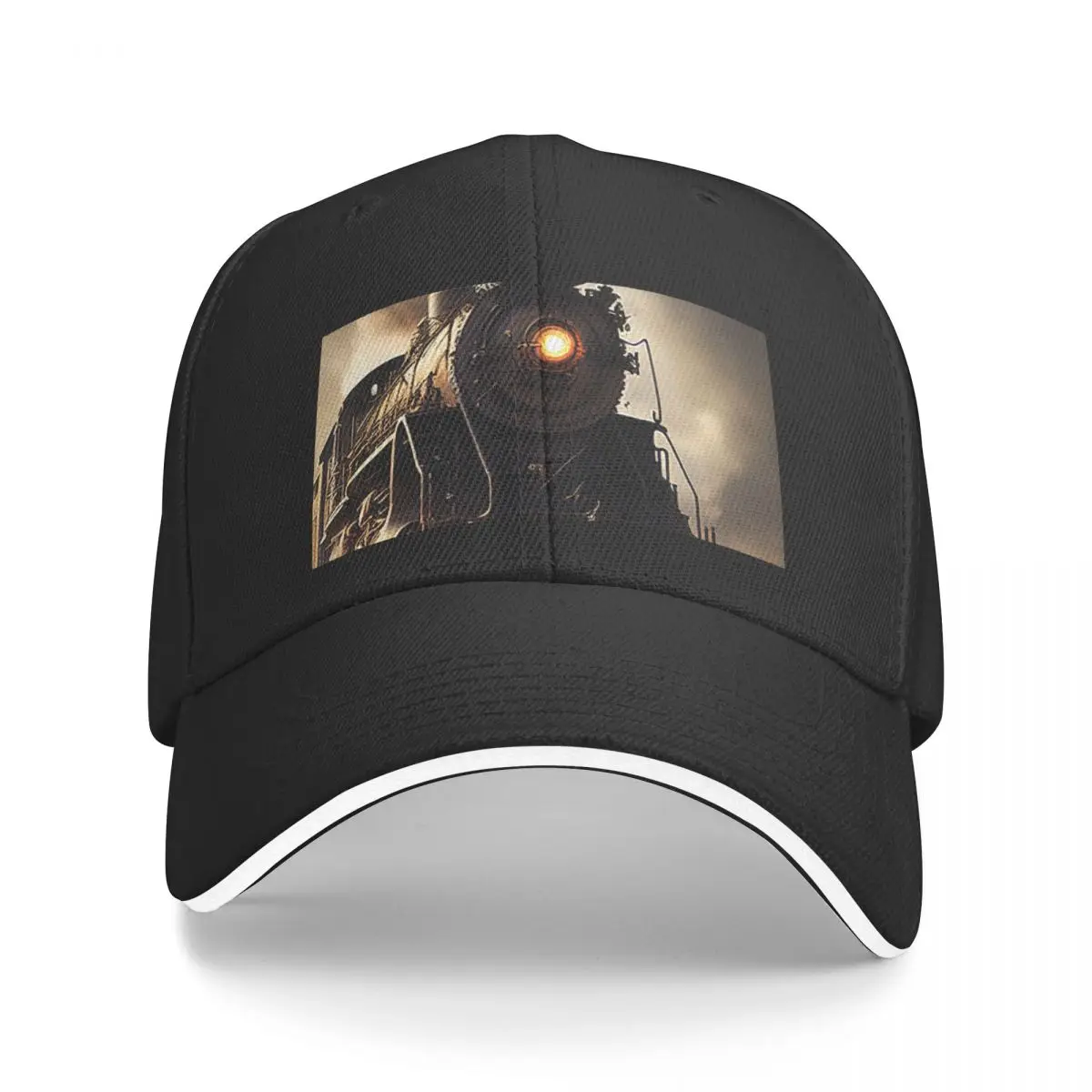 

Locomotive Baseball Cap Ball Cap Trucker Hat Mens Women's