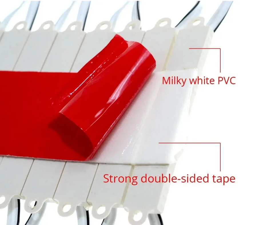 Description Picture 3 of itemLED Modules Light RGB 5050 SMD 3Led DC12V Waterproof Advertising Sign Lights Store Window Strip Lamp Module Lights