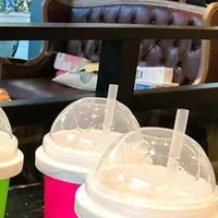 ML – tasse à neige fondante surgelée avec couvercle, pour Smoothies faits maison, jus de crème glacée, tasse à presser d'été, outil de cuisine 3