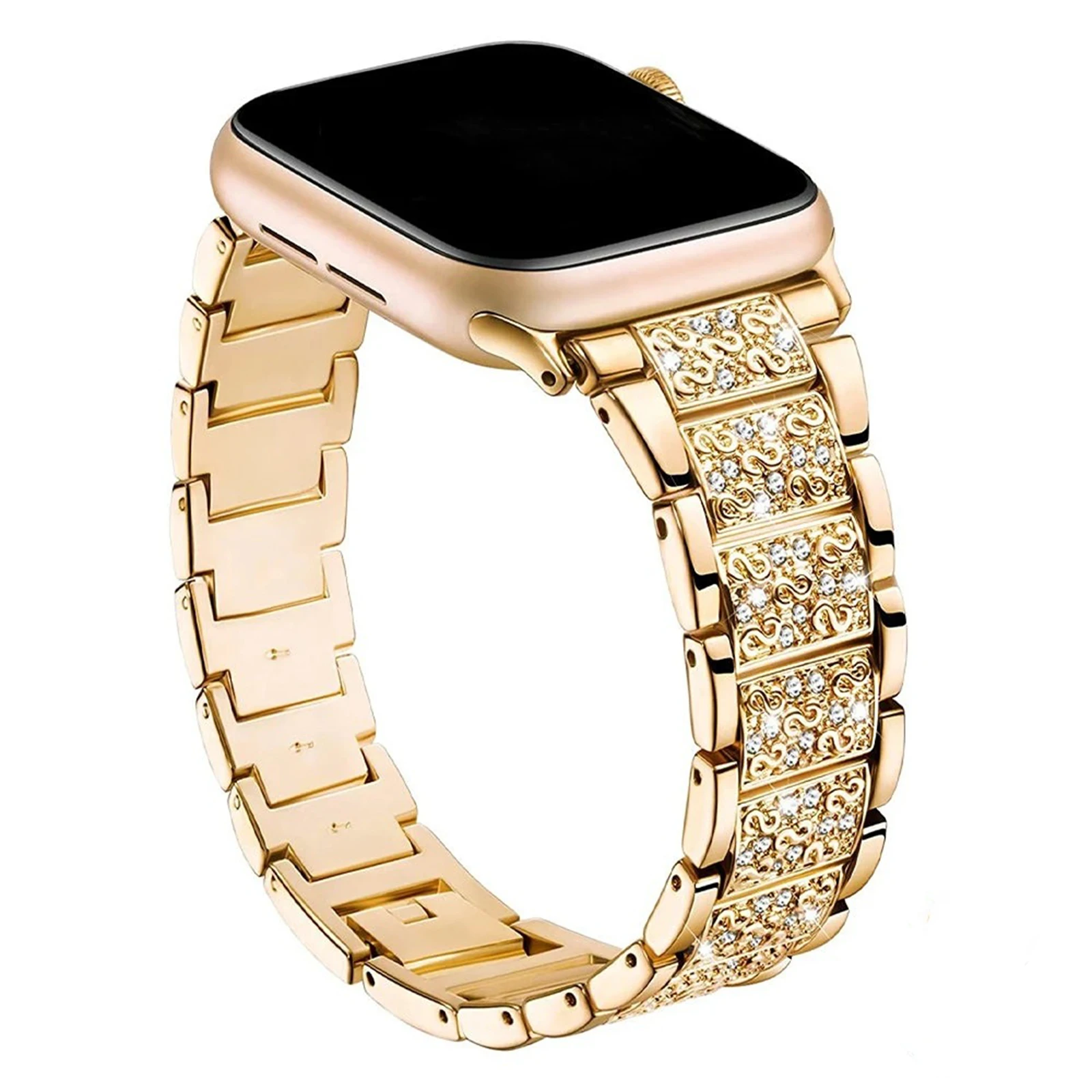 Women's Diamond Strap Stainless Steel Bracelet