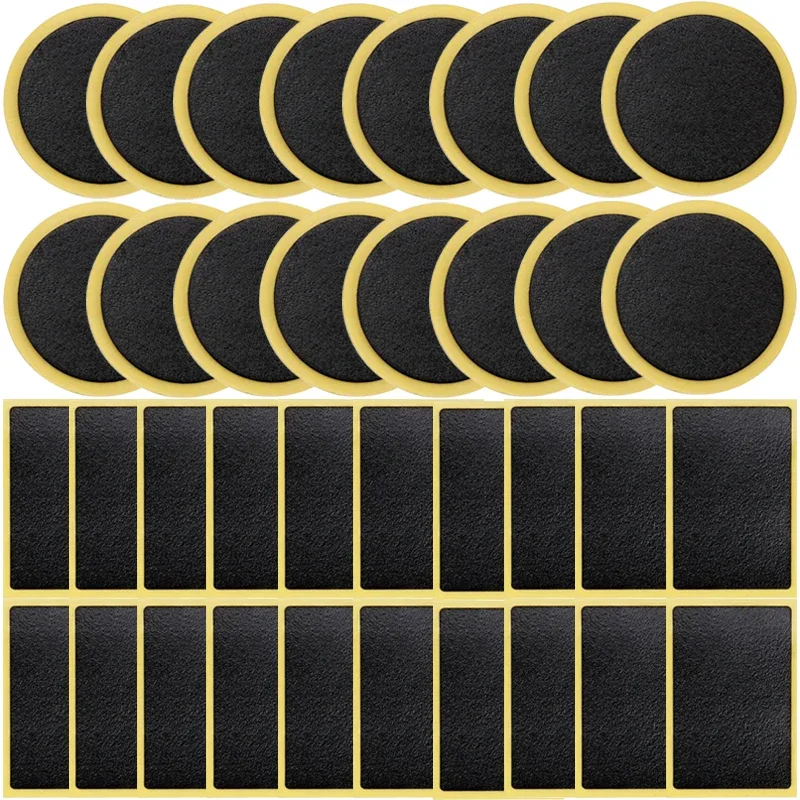 Bicycle Tire Repair Patch Glue-Free Adhesive Quick Repairing Tyre Protection Patch for Mountain Road Bike Inner Tyre Repair Pads 48pcs bike tire patch repair tool tyre protection glue adhesive quick drying fast tyre tube with glue patch bicycle fix