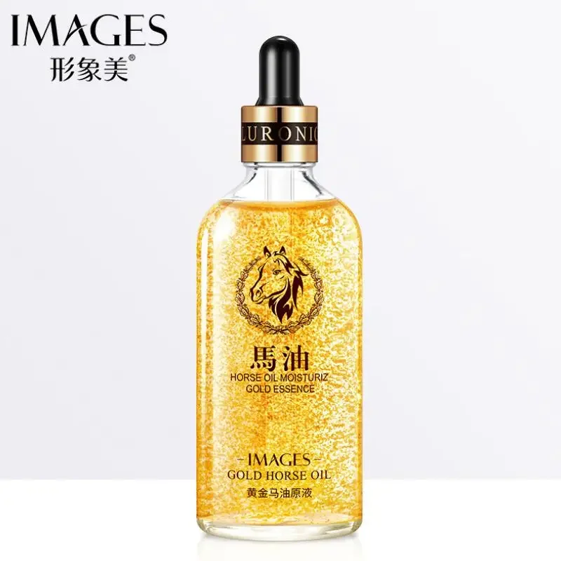 Эссенция Gold Horse для лица, сыворотка для лица, увлажнение, сужение пор, лифтинг, подтягивание, отбеливание, антивозрастной уход за кожей, 100 мл