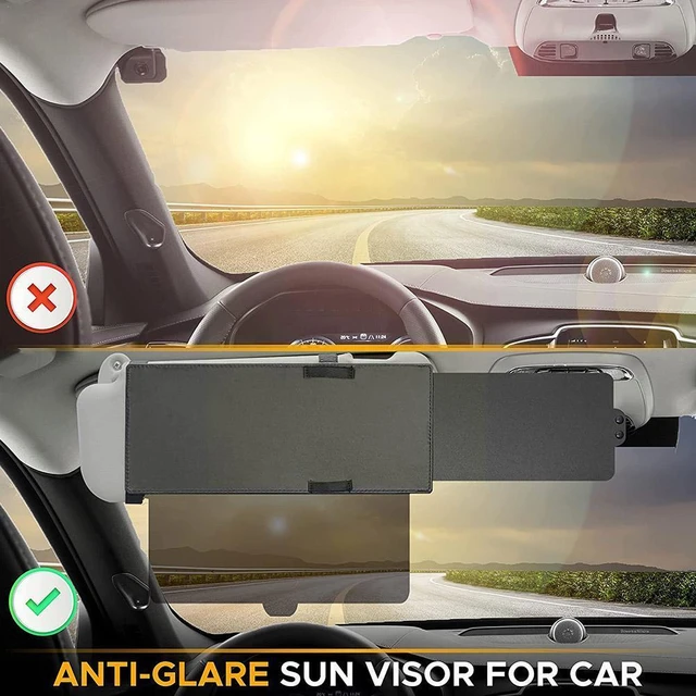 Car Visor Extender Extension Plate Front Side Open Sun Visor Anti-glare  Truck