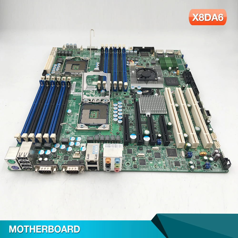 X8Da6 Per Scheda Madre Supermicro Dual Way Workstation Processore Lga1366 Xeon 5600/5500