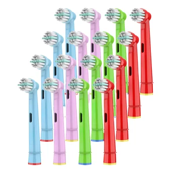4/8/16 Pcs Kids Toothbrush Replacement Heads for Oral B Electric Toothbrush Replaced Brush Heads Soft Bristles for Children