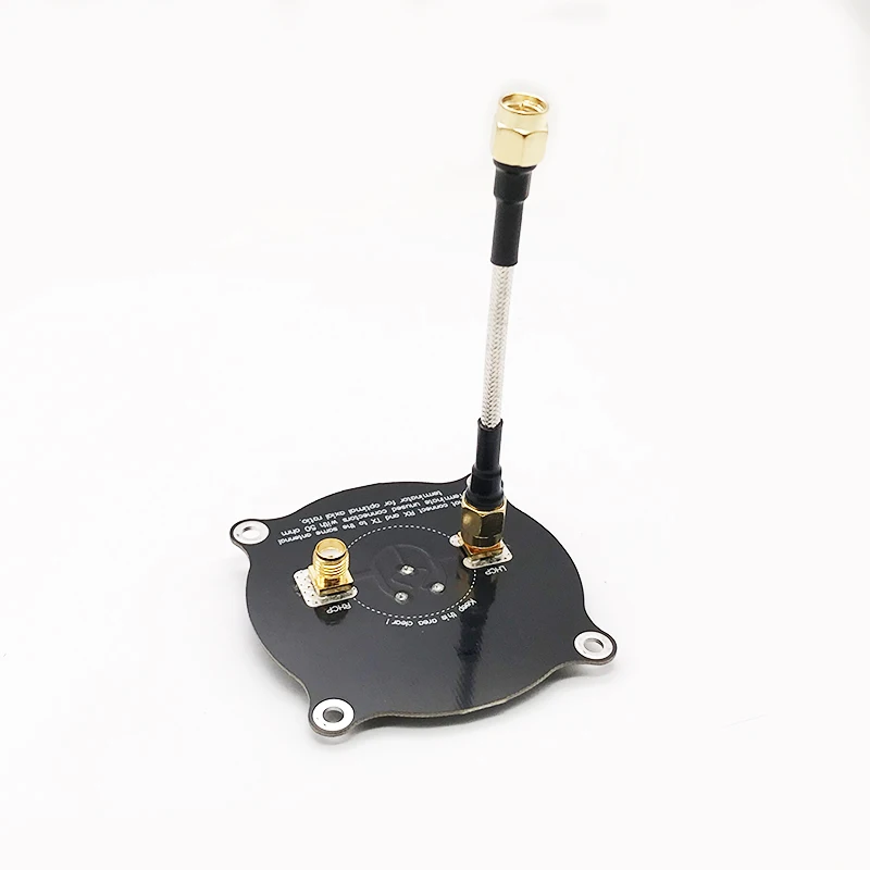 Antenne patch 5.8GHz 9.4dBi triple alimentation FPV Fatshark