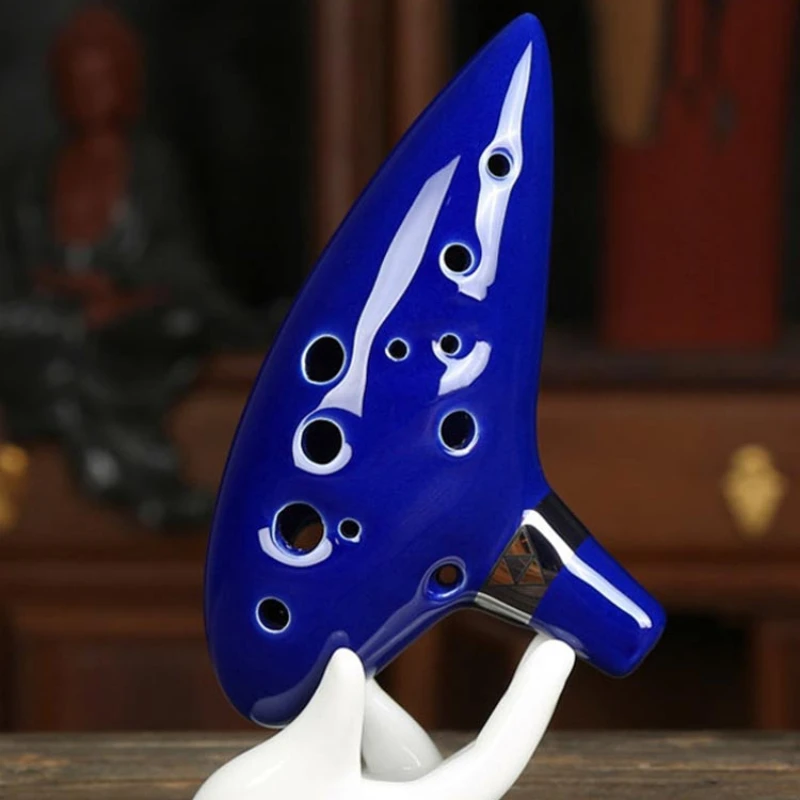 Strumento Tao Di C-Key Alto A 12 Fori La Leggenda Di Zelda Time Flute Multicolor Opzionale Principiante Principiante Pronto A Imparare.