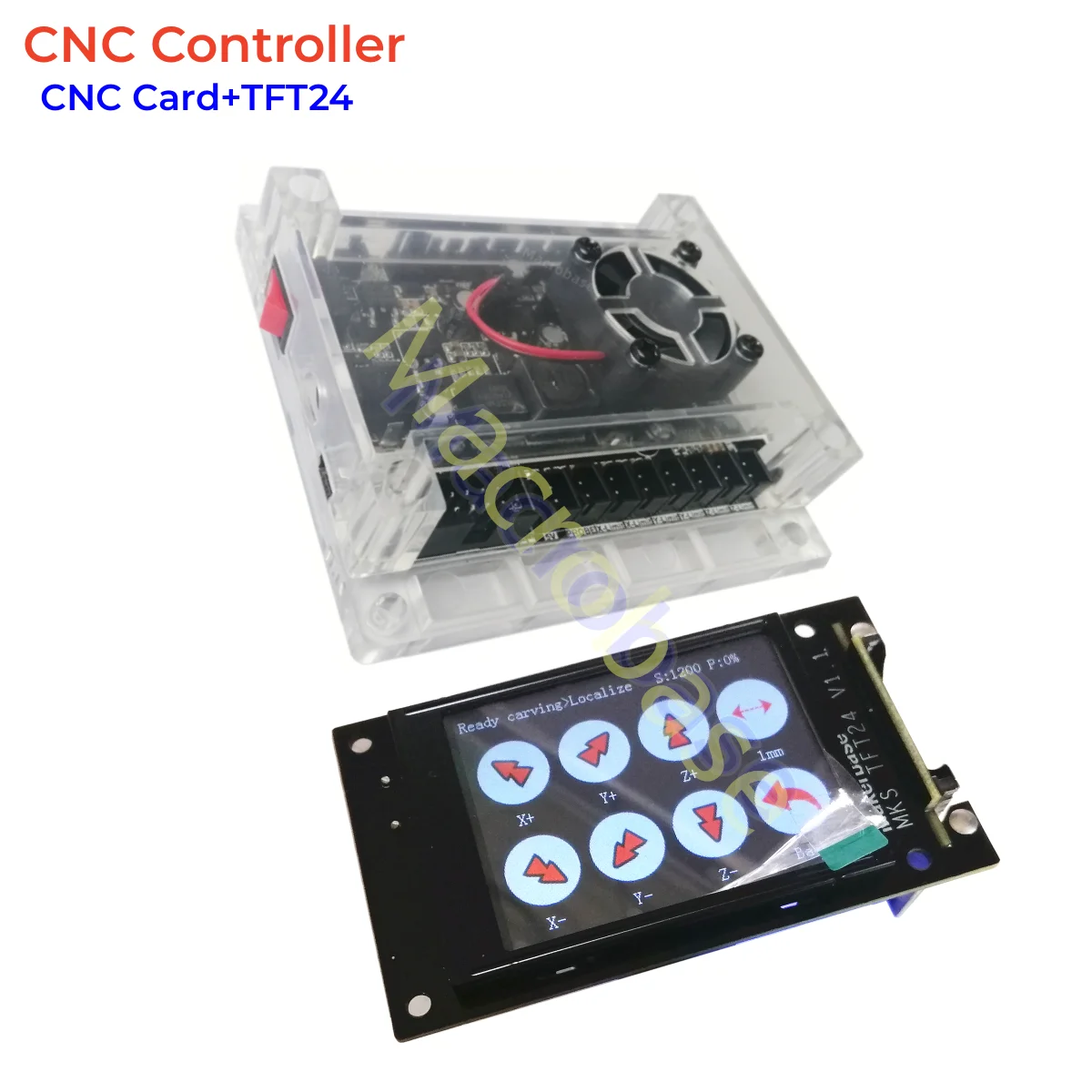 

CNC laser engraving spare parts 3018 pro 3020 Max OFFLINE contol panel MKS TFT24 LCD screen controller cnc electronics kit