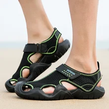 closed toe sandals for men