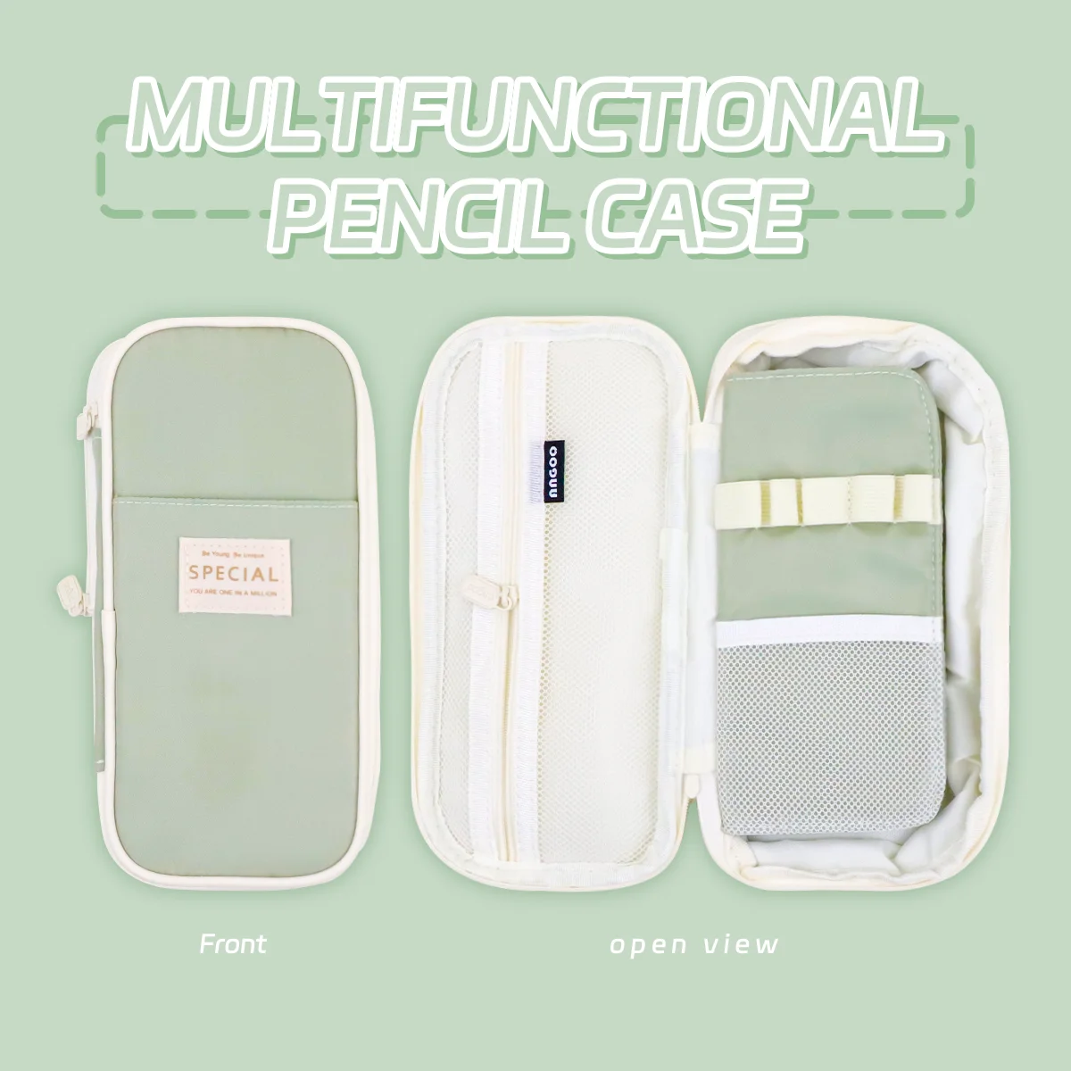 Pencil Case Large Capacity Kawaii Cosmetic Bag Pen Pouch storage Holder Box Office Student School Supplies Stationery Organizer pencil cases stationery box pen storage bag pencil holder