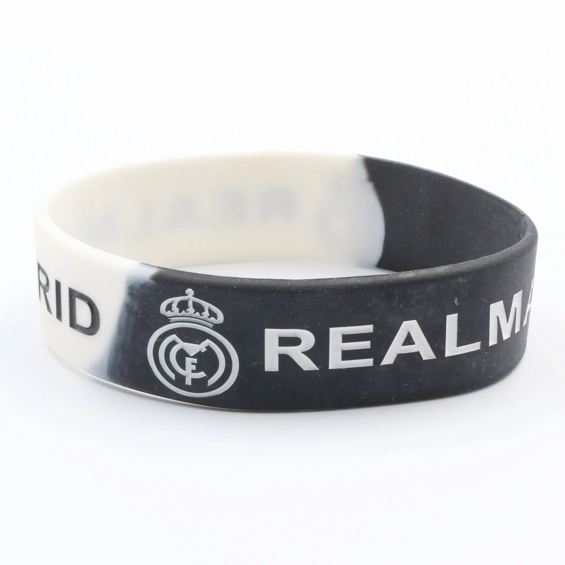 1PC New Wide Football Club Band Silicone Bracelets&Bangles National Football Team Wristband Debossed Women Men Gifts SH363