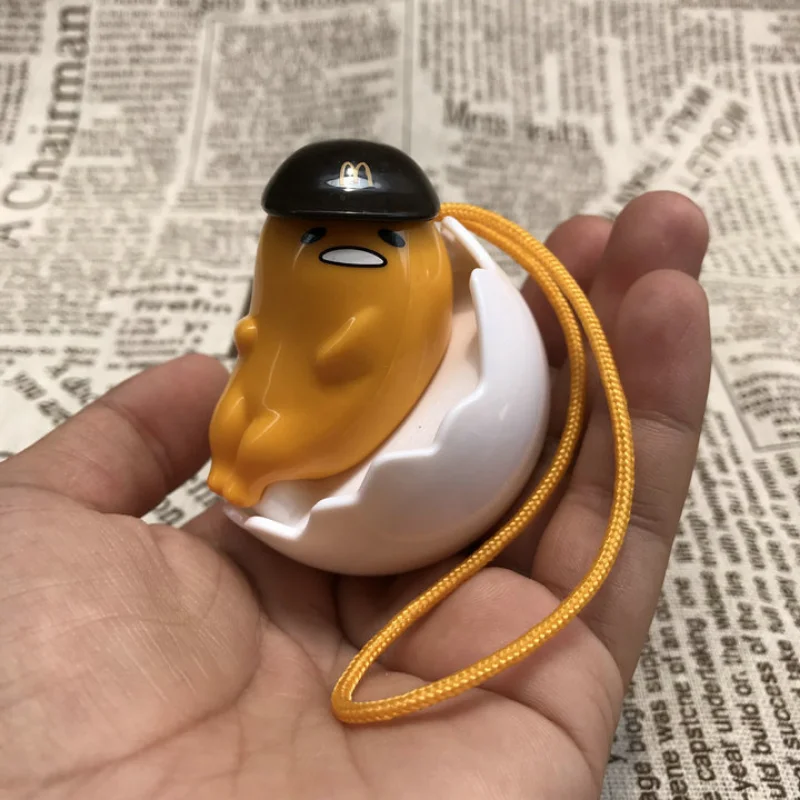 Gudetama Cartoon Kawaii Keychain