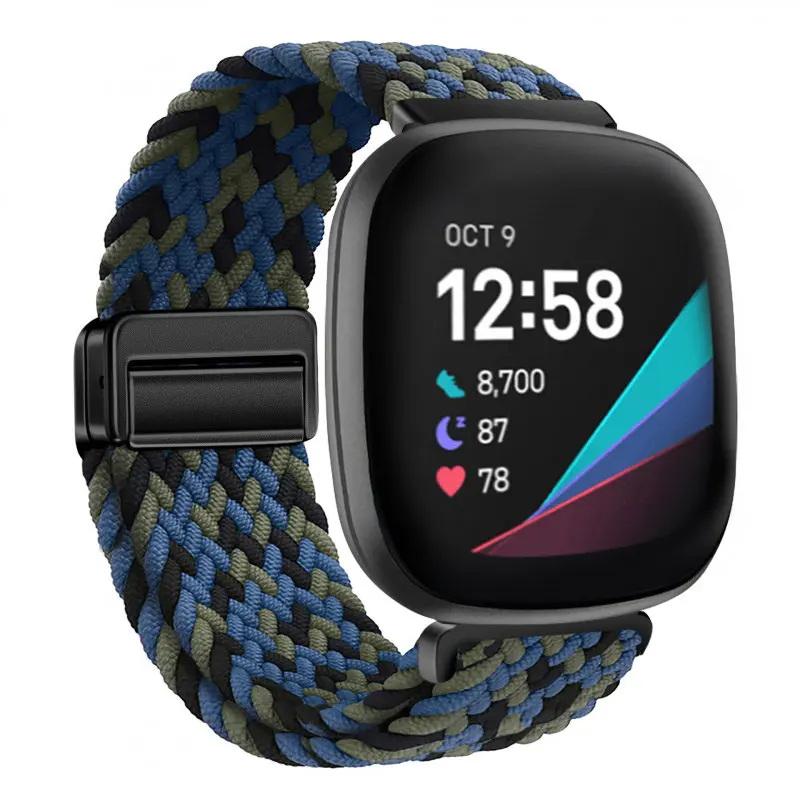 Premium Nylon Loop Magnetic Replacement Wristband - Versatile and Stylish