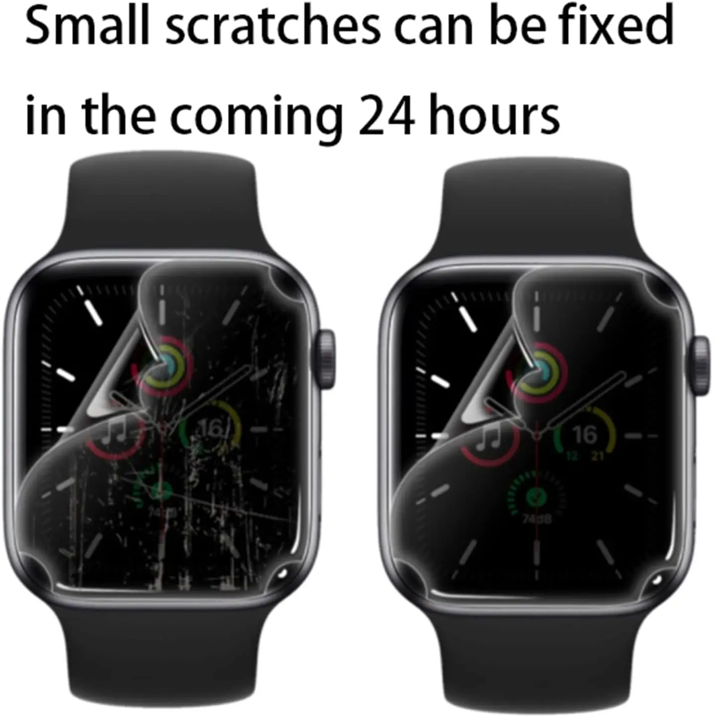 Premium Privacy Hydrogel Screen Protector for Apple iWatch - 3 Pack