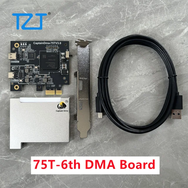 Thunderbolt DMAボード FPGA 100T CapDMA 100T-7th Factory Firmware DMA Board for Artix-7 FPGA