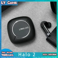 Linklike Halo2 Wireless Earbuds With Active Noise Reduction Windproof Mic IPX7 Waterproof Music Sleep Custom Bluetooth Headsets 1