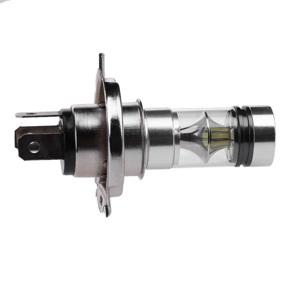 2개 H4 100W 2828 20SMD LED 고출력 자동차 운전등 안개등 전구