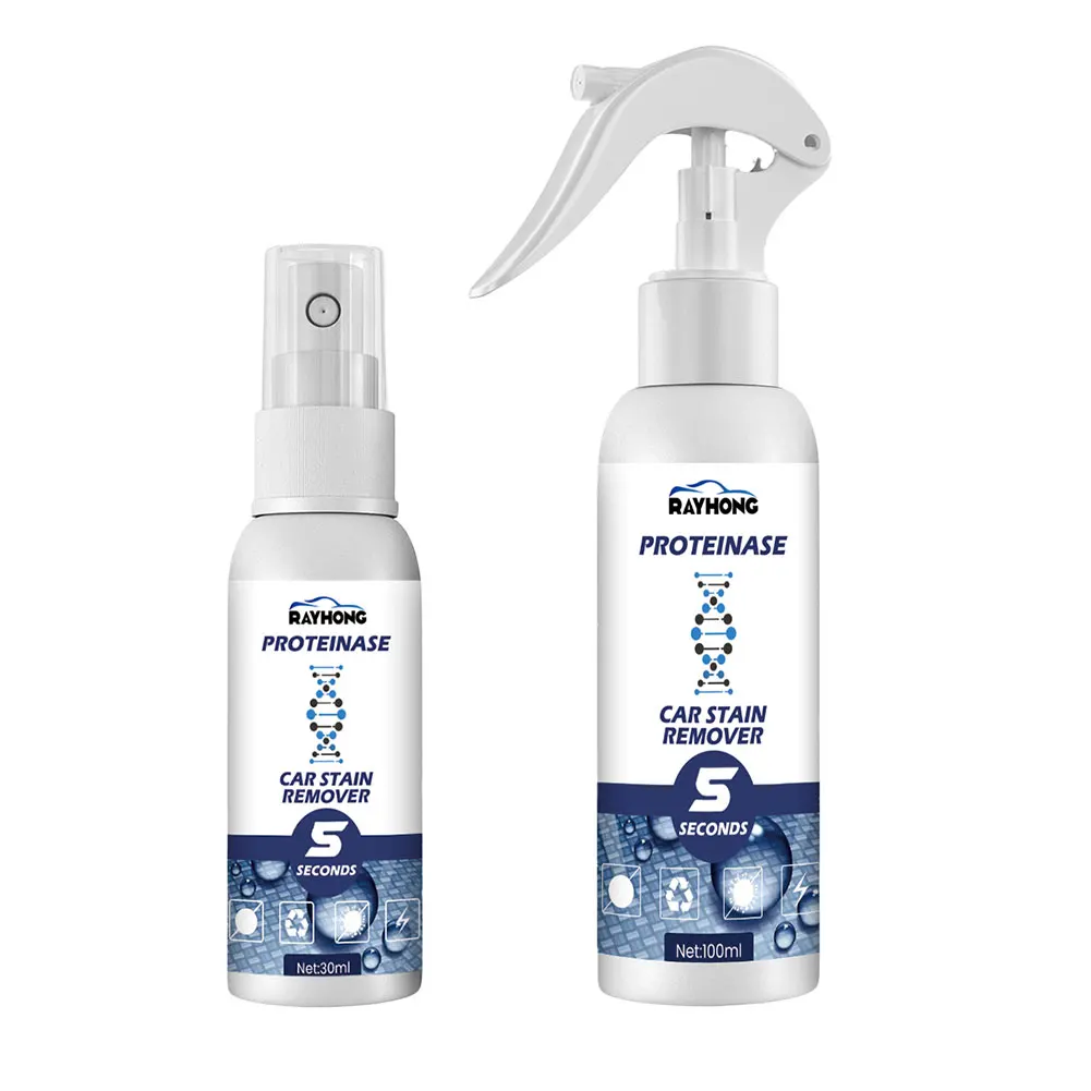 Car Interior Cleaning Agent Multipurpose Car Stain Remover Auto Interior Cleaning Tools Auto Roof Dash Cleaning Car Supplies