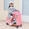 Disney Mickey kids' luggage minnie Travel bag for children Fashion cartoons password zipper rolling luggage case Travel Suitcase