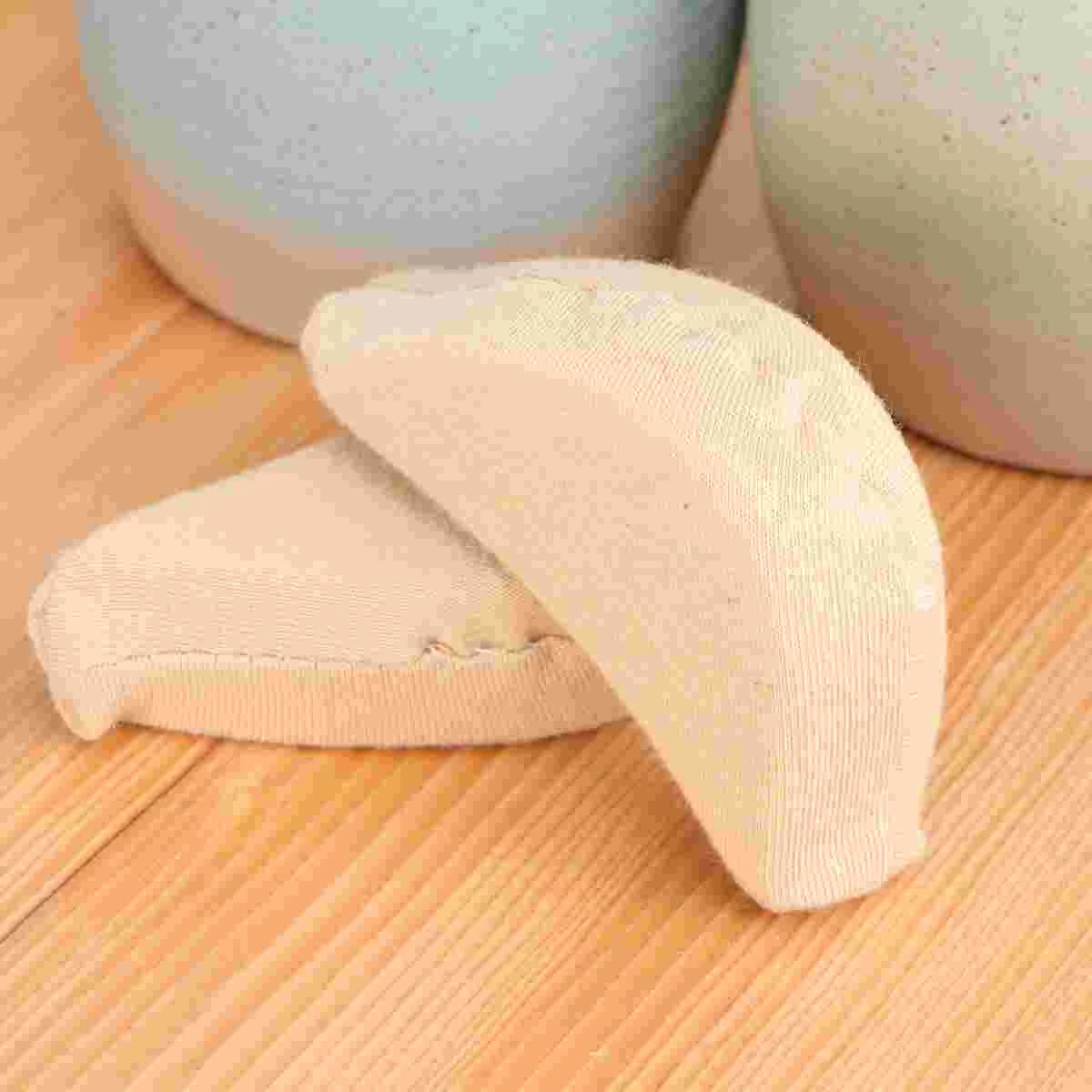 

Toe Filler Inserts Forefoot Sole Pads High-Heel Foot Brace Toe Plug Reusable Shoe Filler Half Insoles