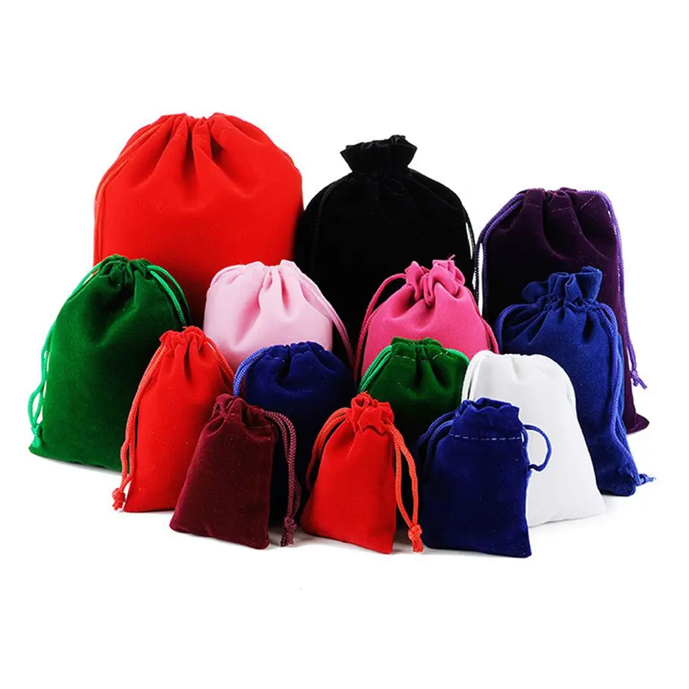 Supplies Gift Storage Case Solid Color Drawstring Pouch Bags Glasses Cloth Bags Christmas Gift Bag Eyeglasses Pouch