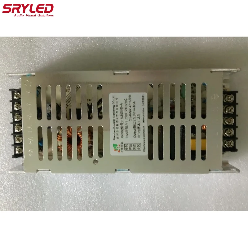 

Источник питания SRY G-energy 5V4 0A, светодиодный экран, напряжение 110-220 В