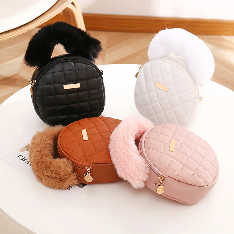 Ladies Handbag 2024 Foreign Trade Small Korean Edition Bags Women's Single Shoulder Small Fashion Round Bag