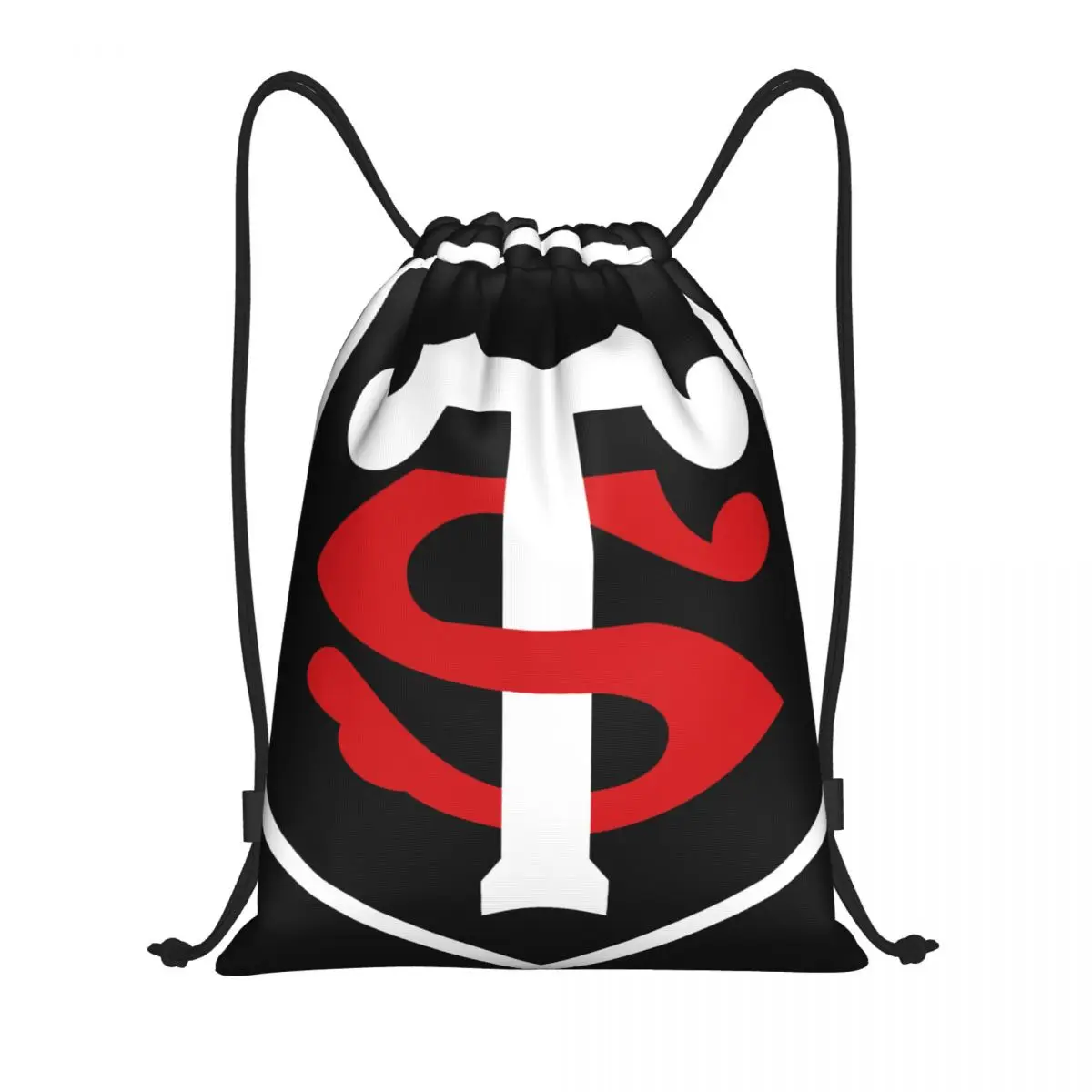 

Stade Toulousain Logo Multi-function Portable Drawstring Bags Sports Bag Book Bag For Travelling