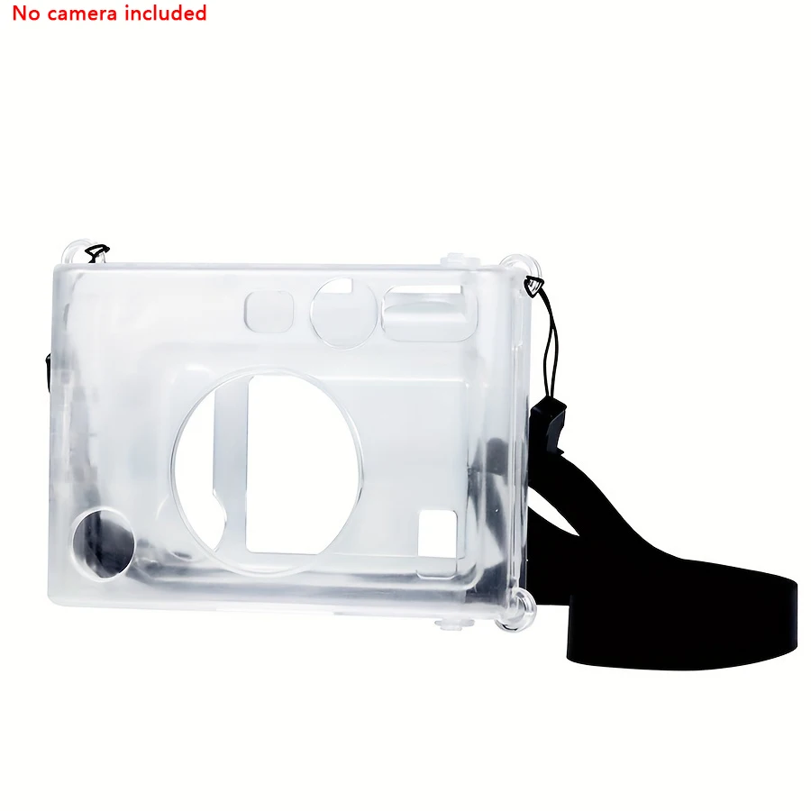 1pcs for instax miniEVO transparent case pc crystal case protective cover anti-scratch and anti-fall without camera
