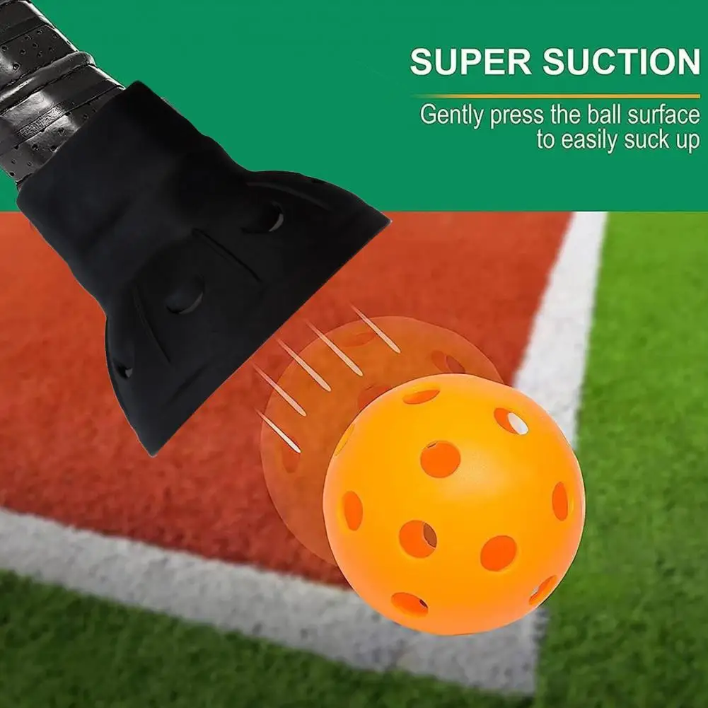 Universal Pickleball Ball Picker Pickleball Ball Collector Super Suction Racket Attachment Picker Accessories