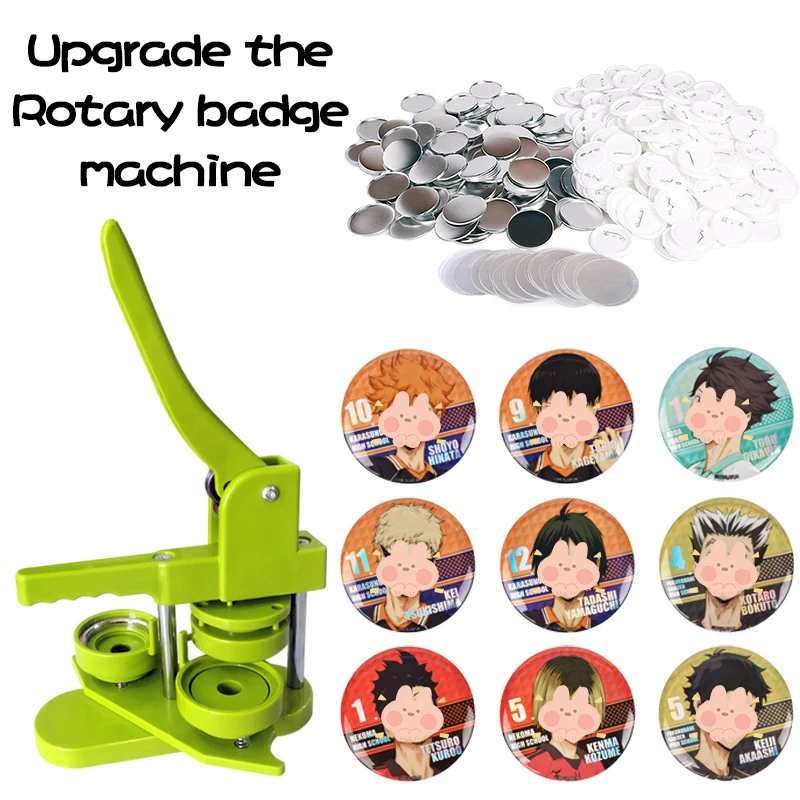 32/44/58MM Badge Pin Button Maker Machine DIY Pin Badges Punching Press Button Maker Machine