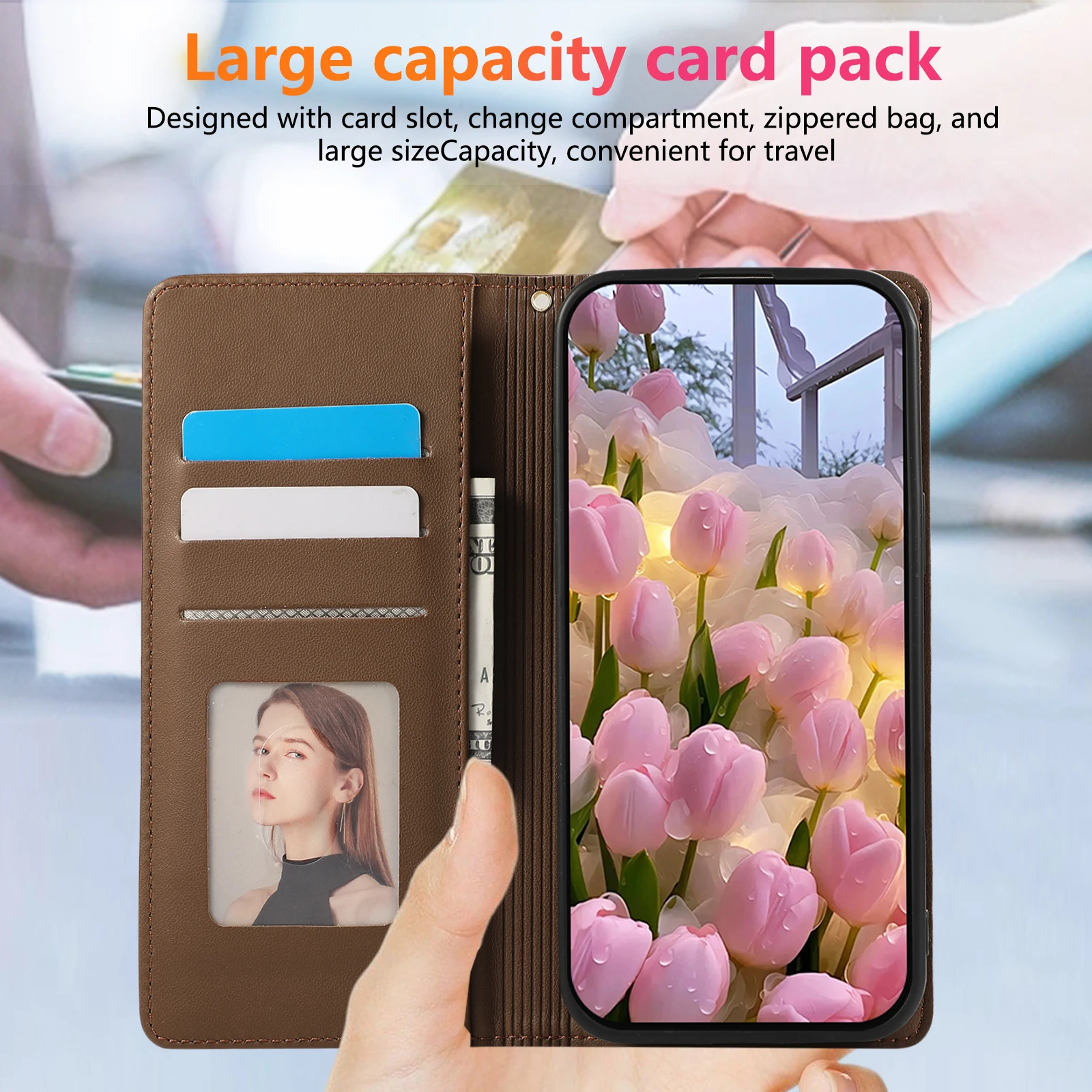 Elegant Leather Phone Cover - Premium Quality Protection