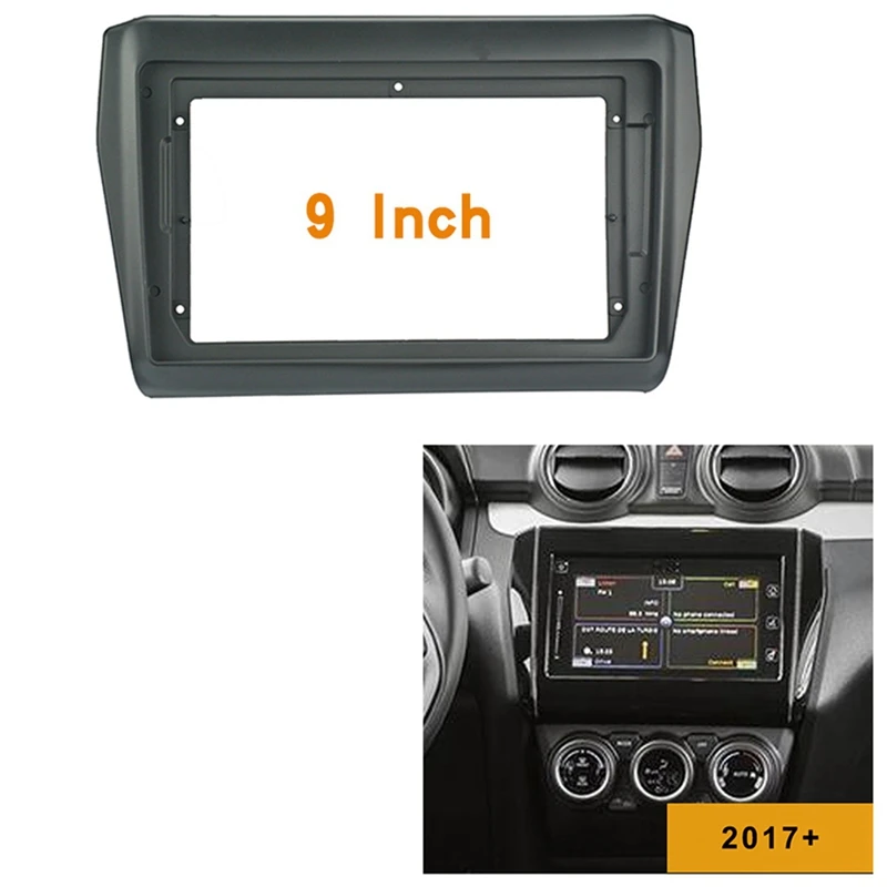 Ű Ʈ 2017 + ׷ ٸ г  Ʈ ġ 9 ġ 2 Din Car Fascia ڵ DVD  ŰƮ In-Dash