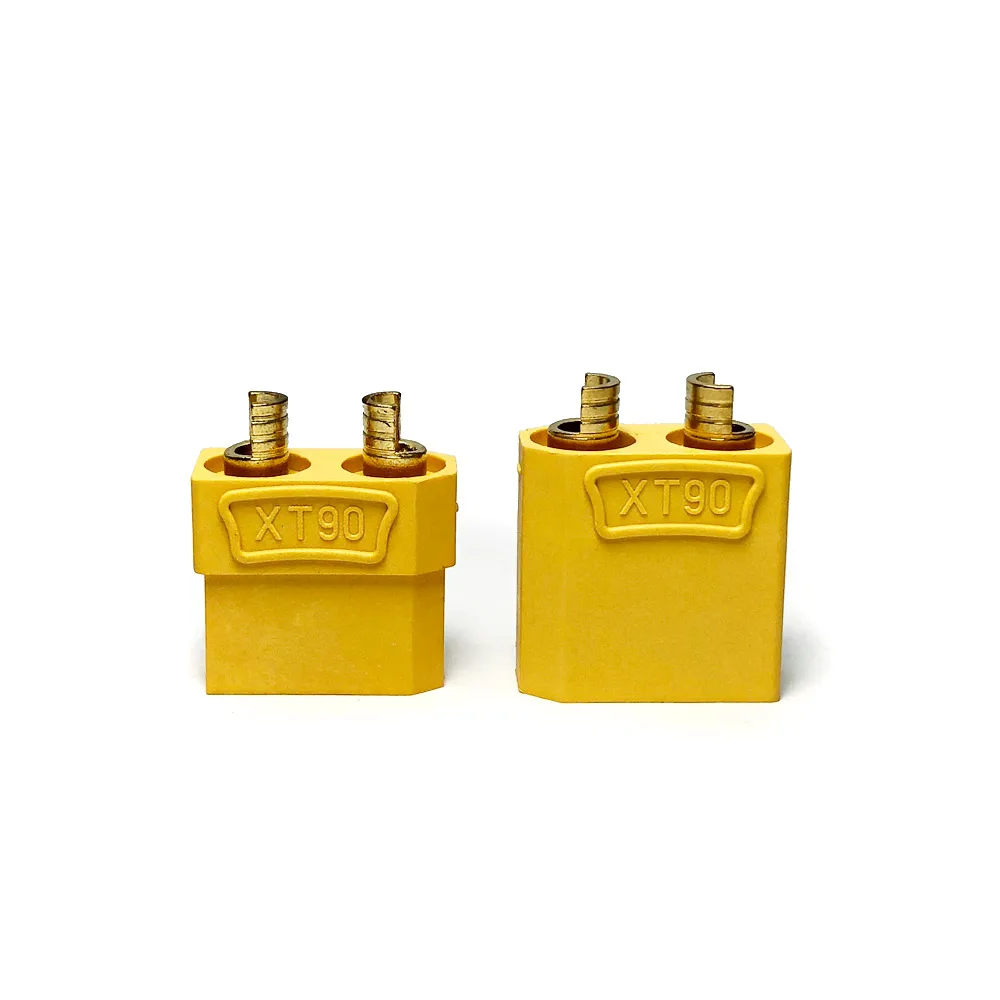 Assortiment de connecteurs batterie XT90 pour drone FPV, lot de 10 paires dans un sachet.