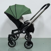 2025 nouveau-en-un multifonctionnel nouveau-né poussette léger pliable siège de voiture bidirectionnel haute vue bébé poussette porte-bébé 5