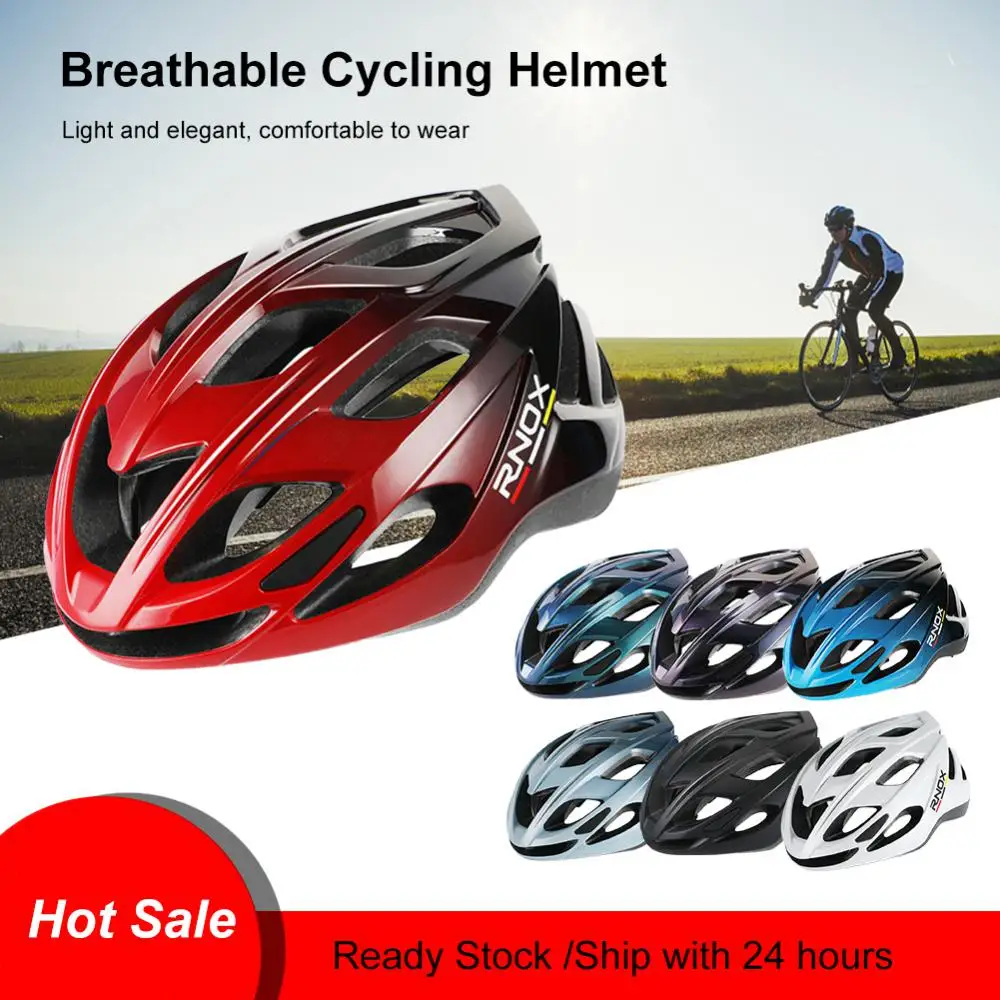 1~8PCS Ultralight Cycling Helmet Road Mtb Helmet Cycling Safety Cap Racing Bike Equipments Women Men Integrally-Molded Bicycle