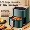 8.5L Smart Air Fryers Large-capacity Household Multi-functional Smart Oil-free Smokeless Electric Oven AirFryers 220V 2