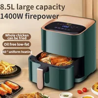 8.5L Smart Air Fryers Large-capacity Household Multi-functional Smart Oil-free Smokeless Electric Oven AirFryers 220V 2