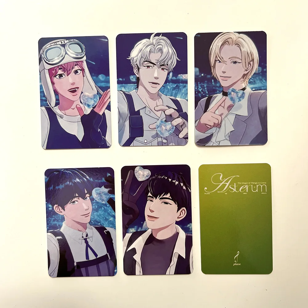 PLAVEウンホ1st Single Album ASTERUM MSトレカ6枚 5Pcs/Set KPOP Plave Asterum 1st Album Photo Cards Eunho