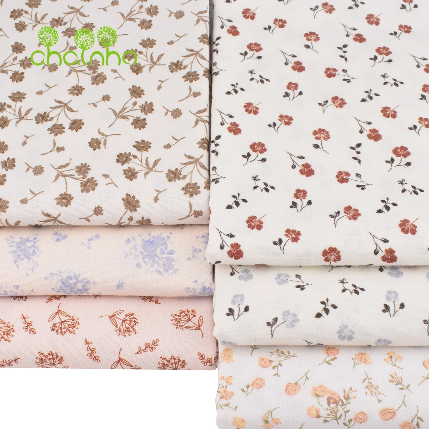 Chainho,Brushed Fabric,Cotton-Polyester,Reactive Dyeing,DIY Sewing Quilting Material For Cushion,Pillow,Sofa,Tablecloth,25MM9