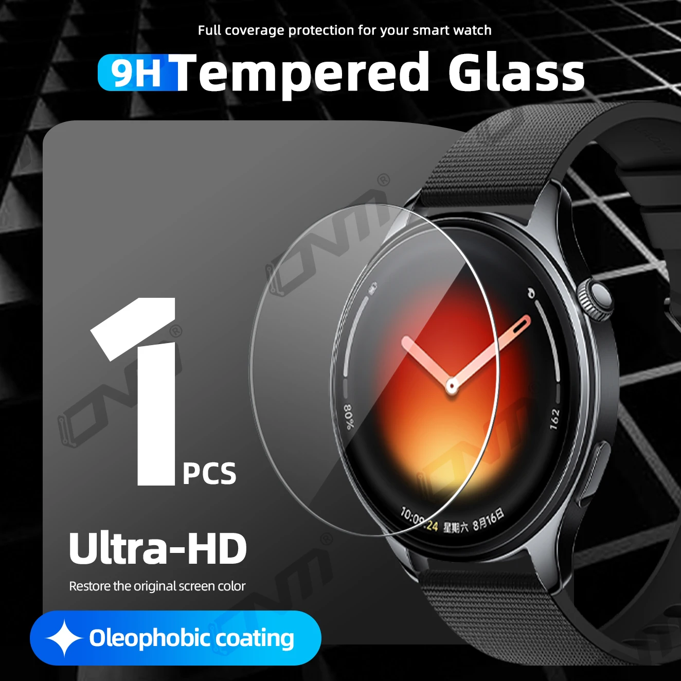 Premium Ultra-HD Tempered Glass Screen Protector - Anti-Scratch, 2.5D Curved Design