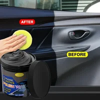 Plastic & Rubber Repair Wax - Nano-Enhanced Black Restoration Paste for Car Tires, Interior Polishing & Long-Lasting Shine, 1