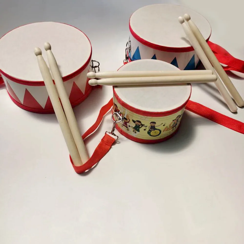 Musical Instrument New Early education Hand Drum Kids Percussion instrument Musical Instrument Drum Wood Children Toys